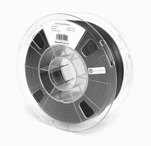 Spool of Raise3D PET 3D printing filament in black