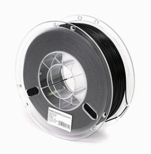 Spool of Raise3D PETG 3D printing filament in black