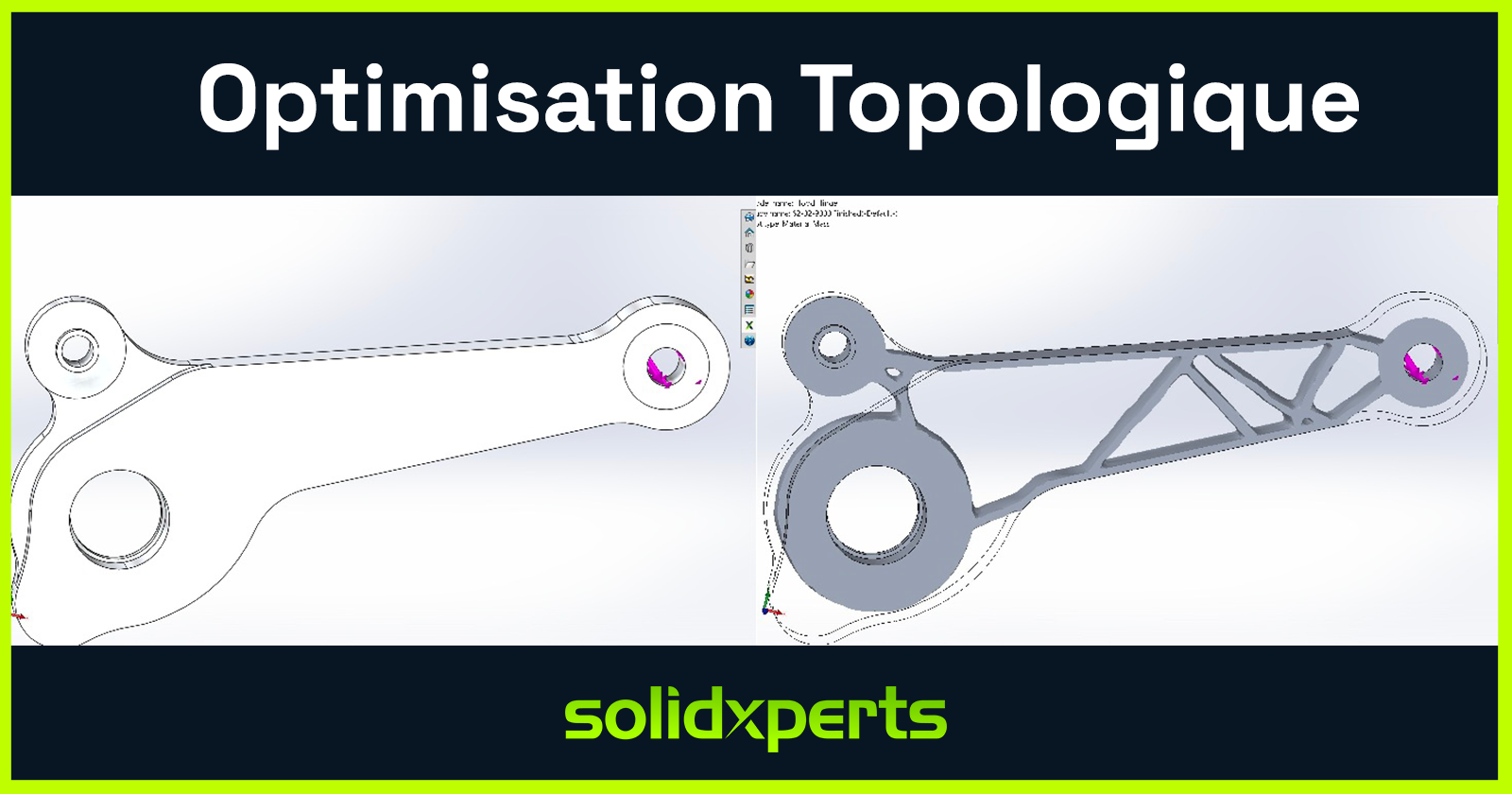 Réduire les coûts du design avec l&rsquo;optimisation topologique dans SOLIDWORKS