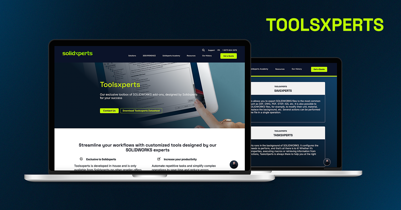 Introducing ToolXperts for SOLIDWORKS: Fewer Clicks, Greater Impact