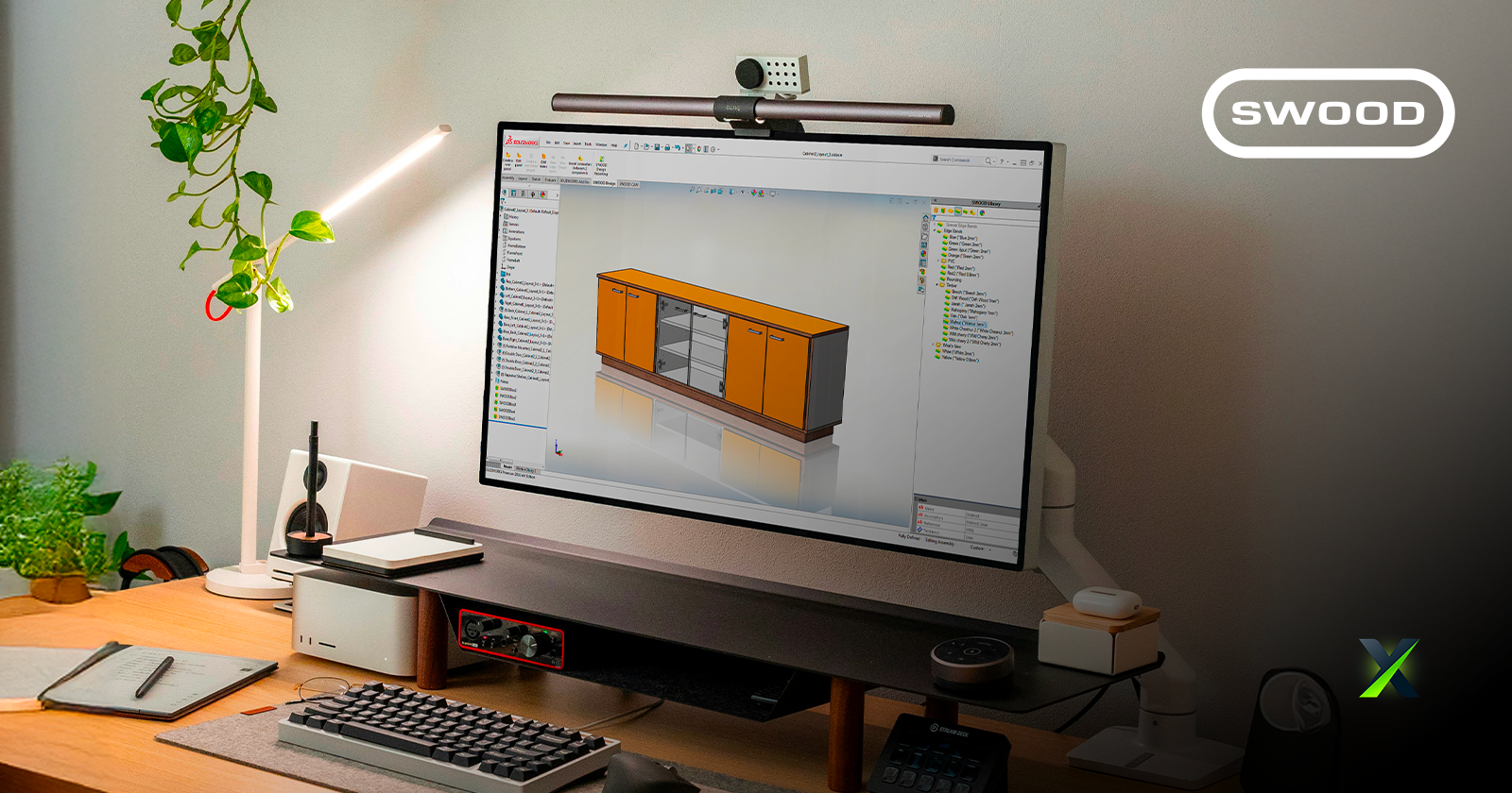 SOLIDWORKS and SWOOD: The ideal duo for carpentry design and wood manufacturing optimization