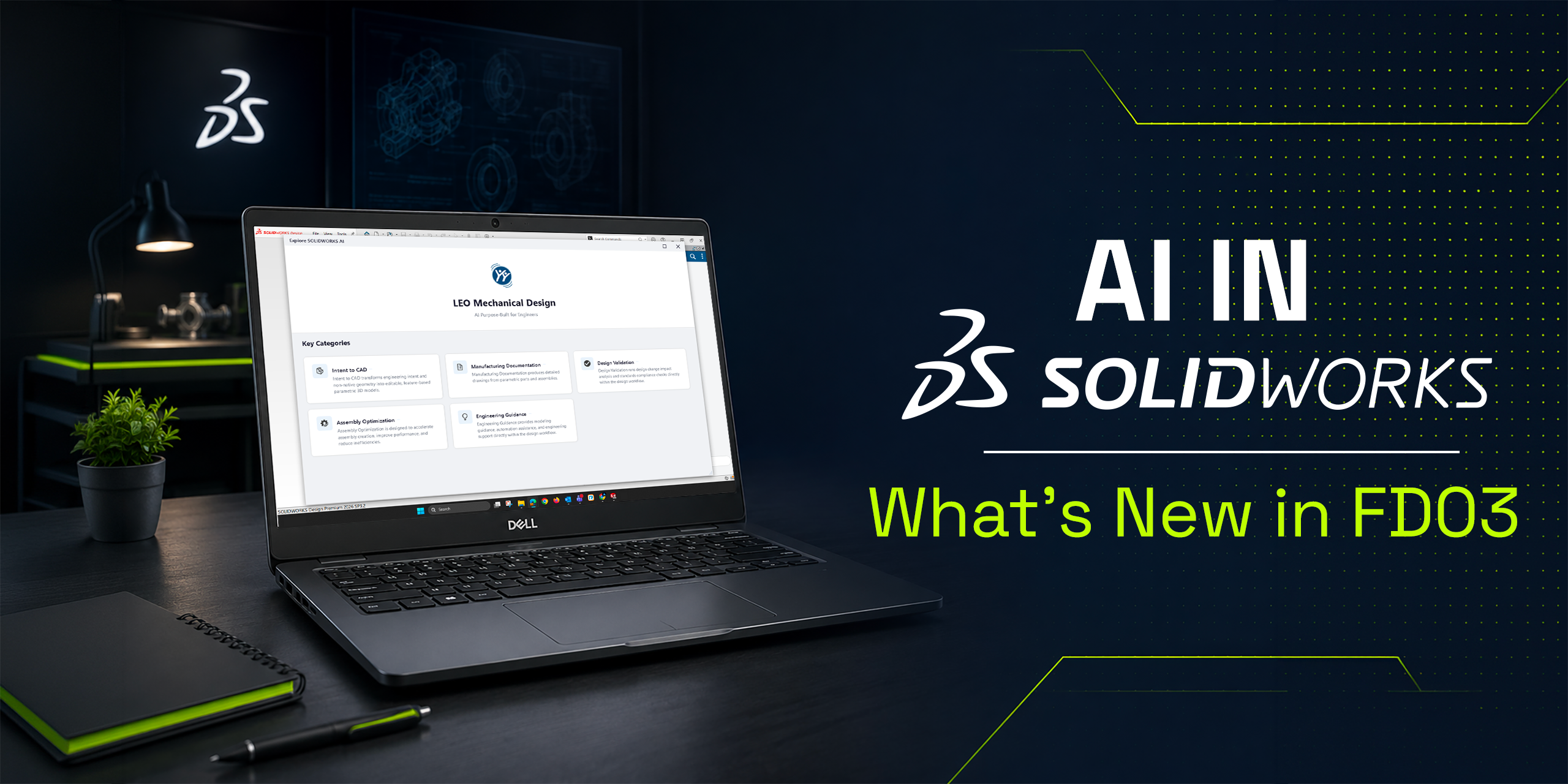 AI in SOLIDWORKS: What’s New in FD03