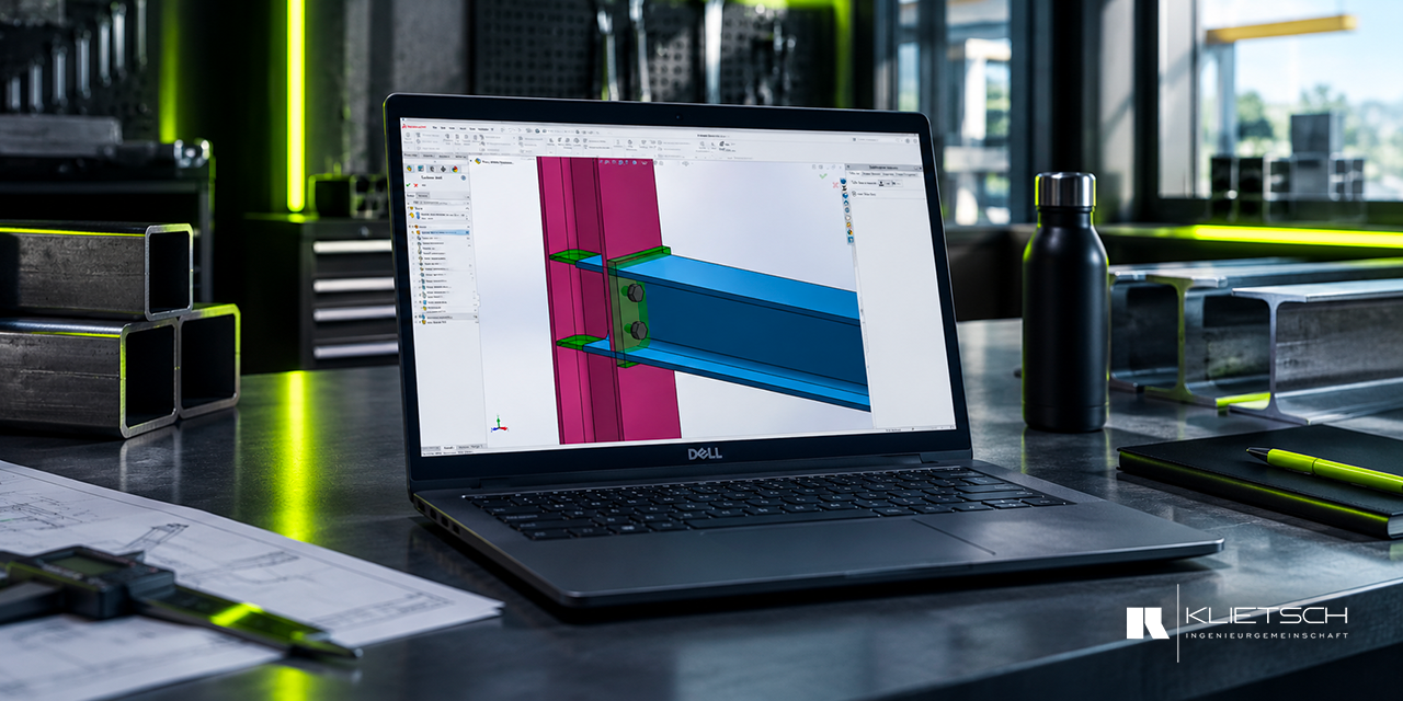Nouveautés Klietsch pour SOLIDWORKS : SolidSteel, DSTV Assistant, AluFrame et LOGIKAL